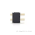 Conector de cabeçalho de pino de 2,54 mm reto 8P